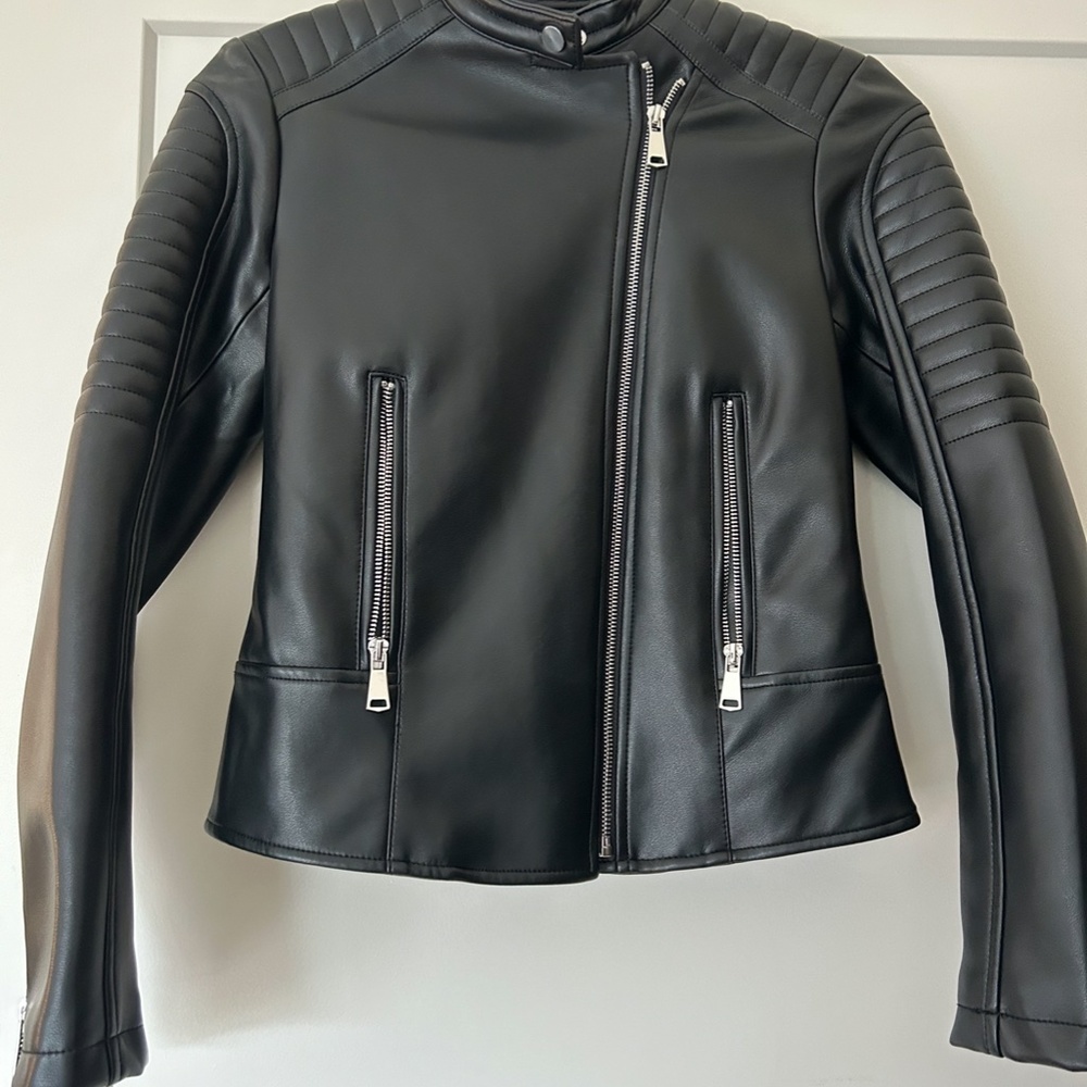 Zara Leather Jacket - Picture 3 of 5